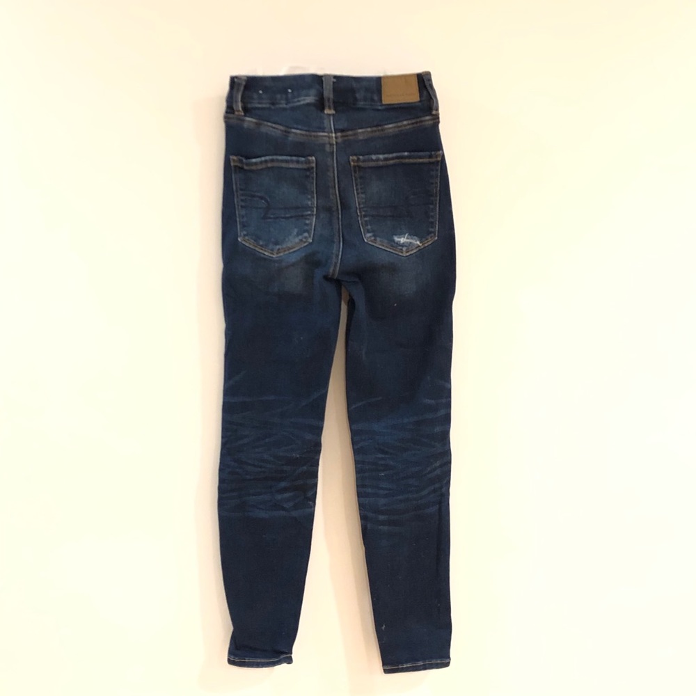 American Eagle High Rise Ripped Jeggings - Picture 2 of 8